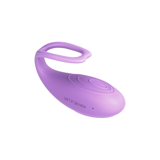 Wet For Her RockHer Scissoring Vibrator with Remote Control Purple - Not Very Vanilla