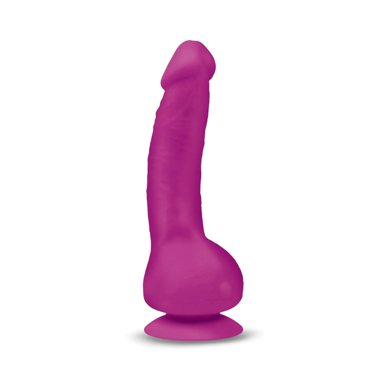 Gvibe Greal MINI 7 in. Vibrating Dildo Fuchsia - Not Very Vanilla