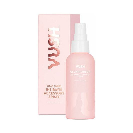 VUSH Clean Queen Intimate Accessory Spray 2.7 oz. - Not Very Vanilla