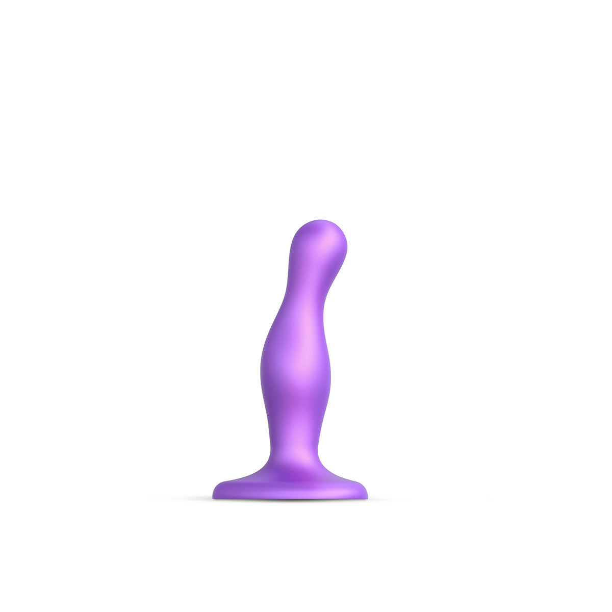 Strap-On-Me Dildo Plug Curvy Small Purple - Not Very Vanilla