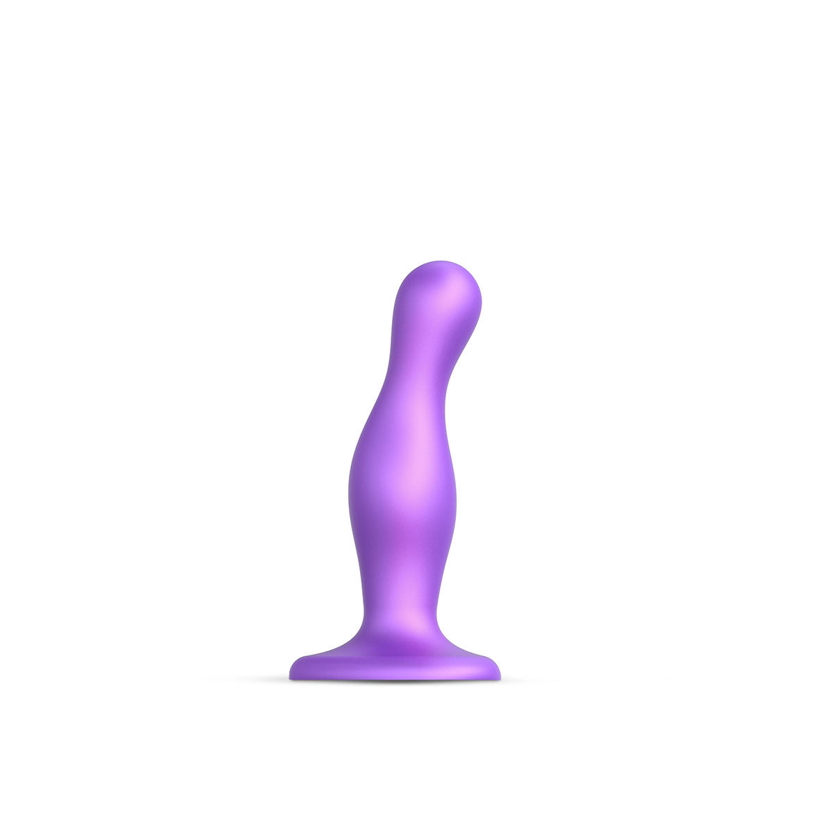 Strap-On-Me Dildo Plug Curvy Medium Purple - Not Very Vanilla