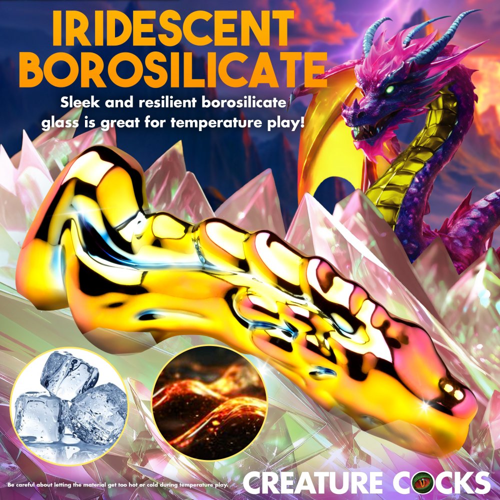 Creature Cocks | Dragon Glass | Glass Dildo