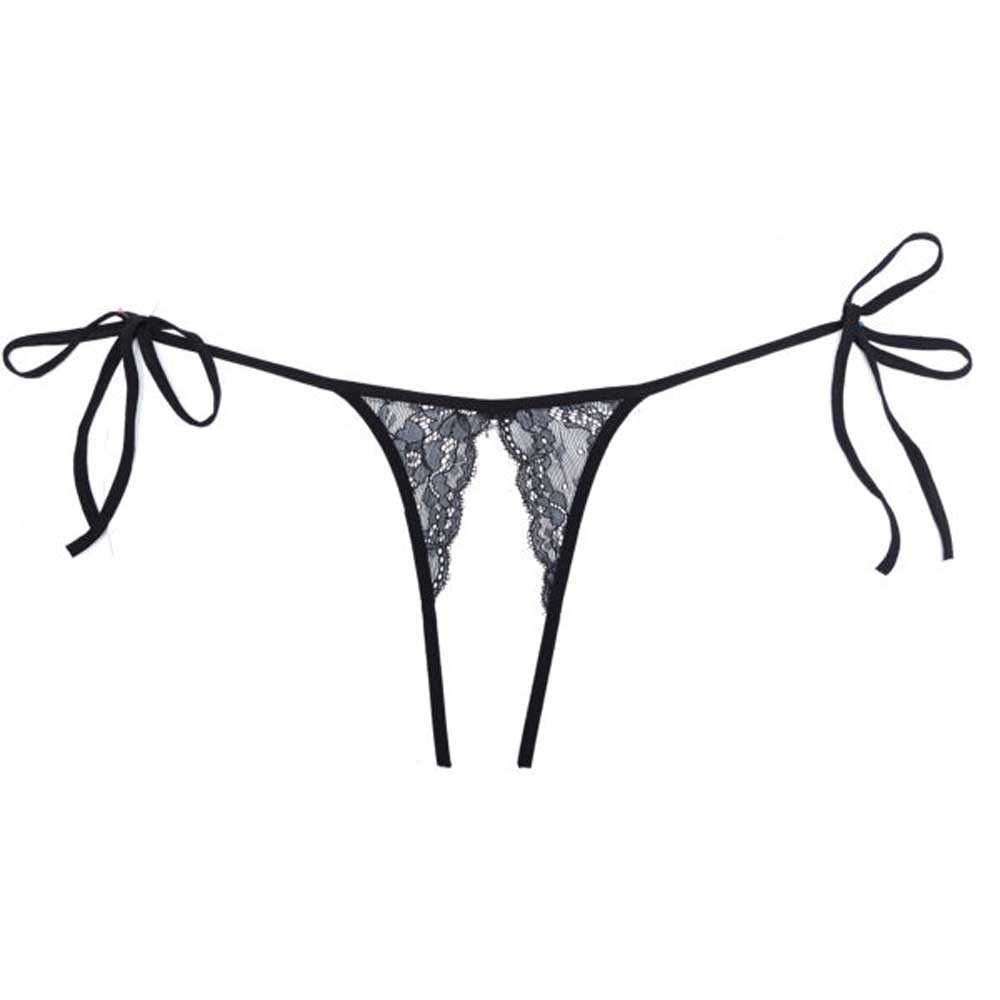 Adore Sugar Panty - Ons Size - Black - Not Very Vanilla