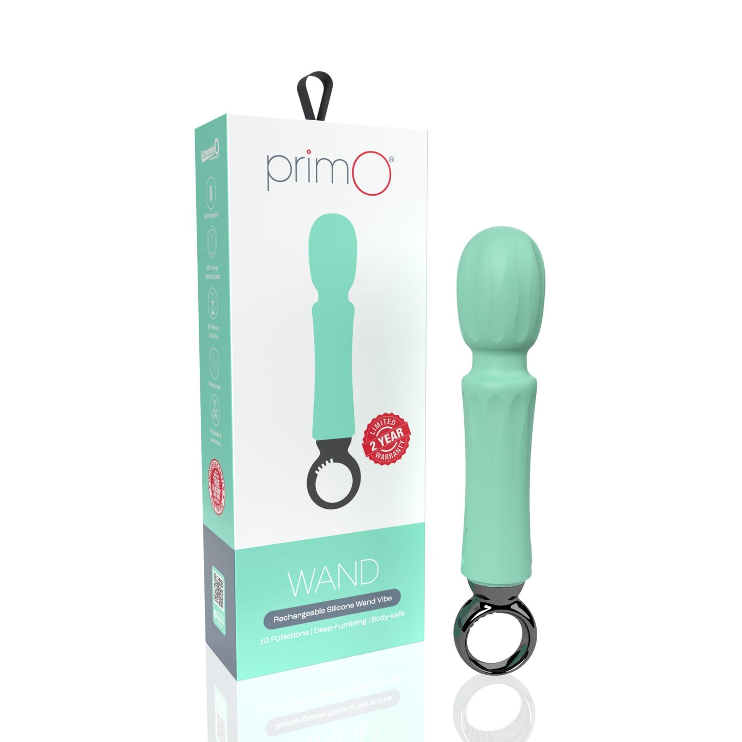 Primo Wand Rechargeable Vibe - Kiwi - Not Very Vanilla