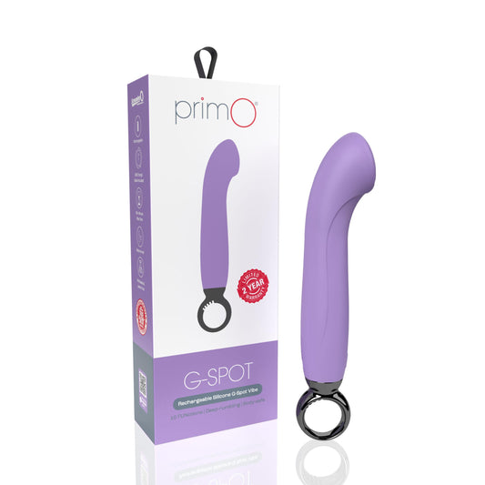 Primo G-Spot Rechargeable Vibrator - Lilac