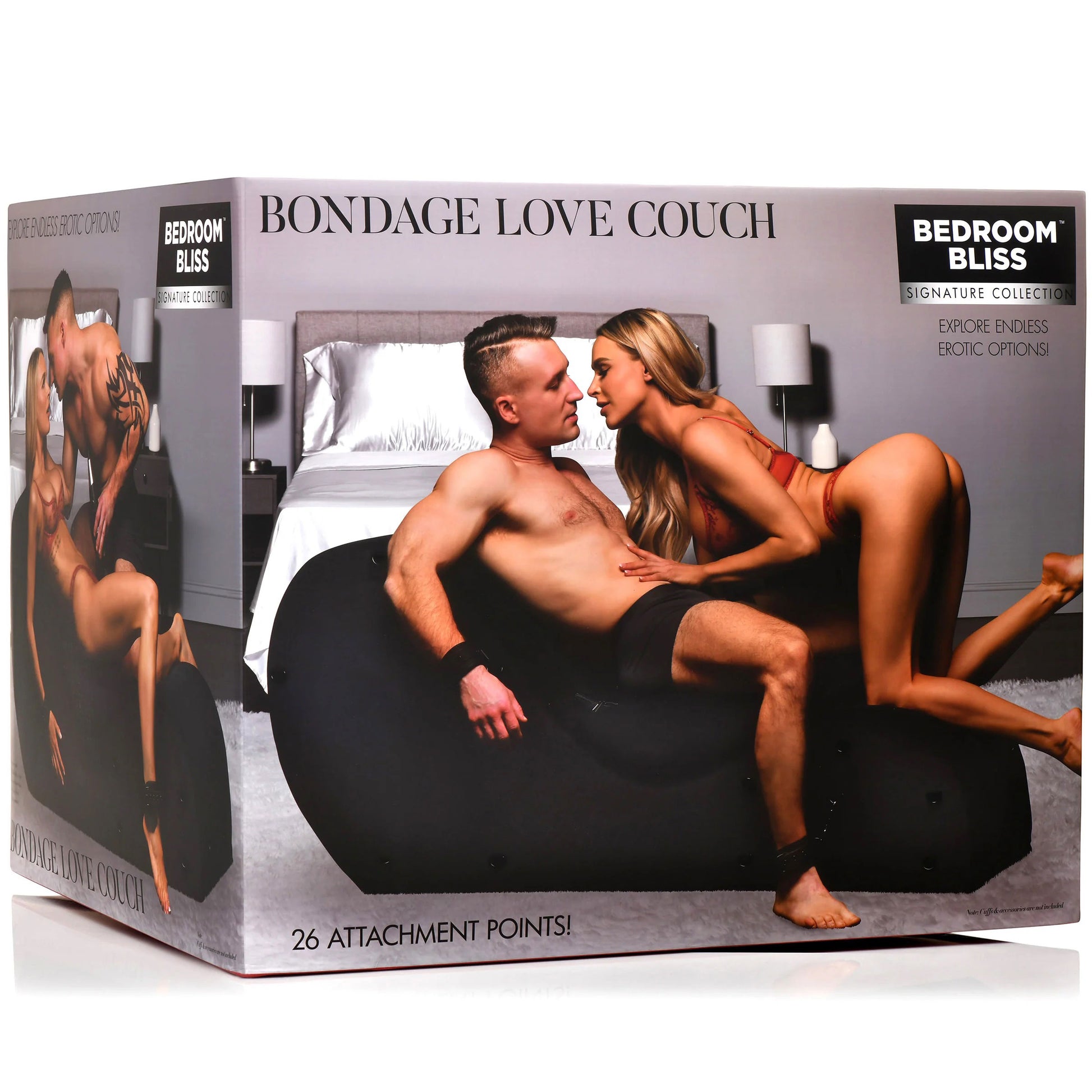 Bondage Love Couch - Black - Not Very Vanilla