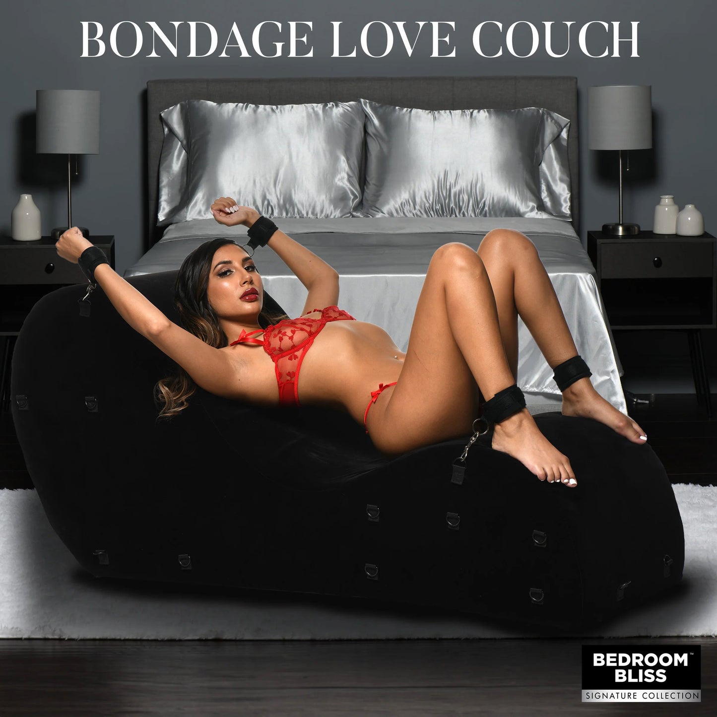 Bondage Love Couch - Black - Not Very Vanilla