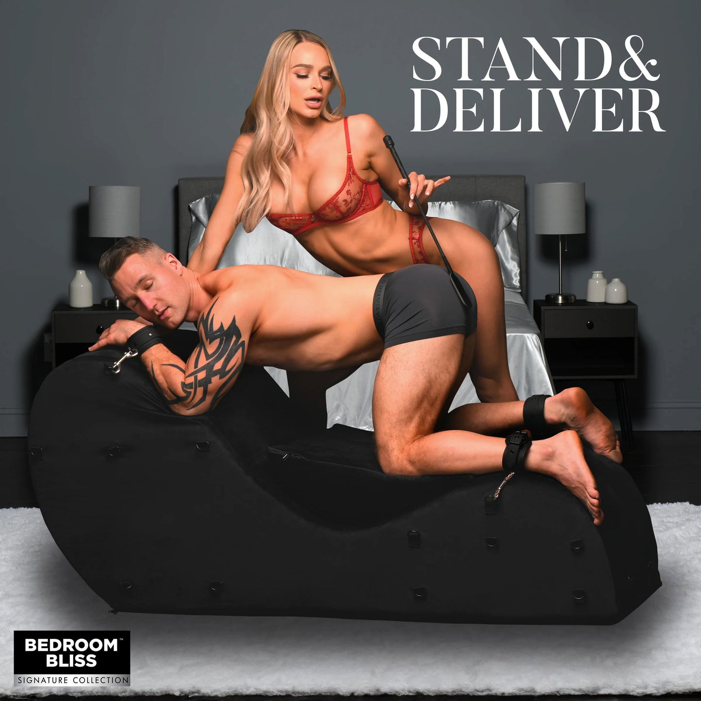 Bondage Love Couch - Black - Not Very Vanilla