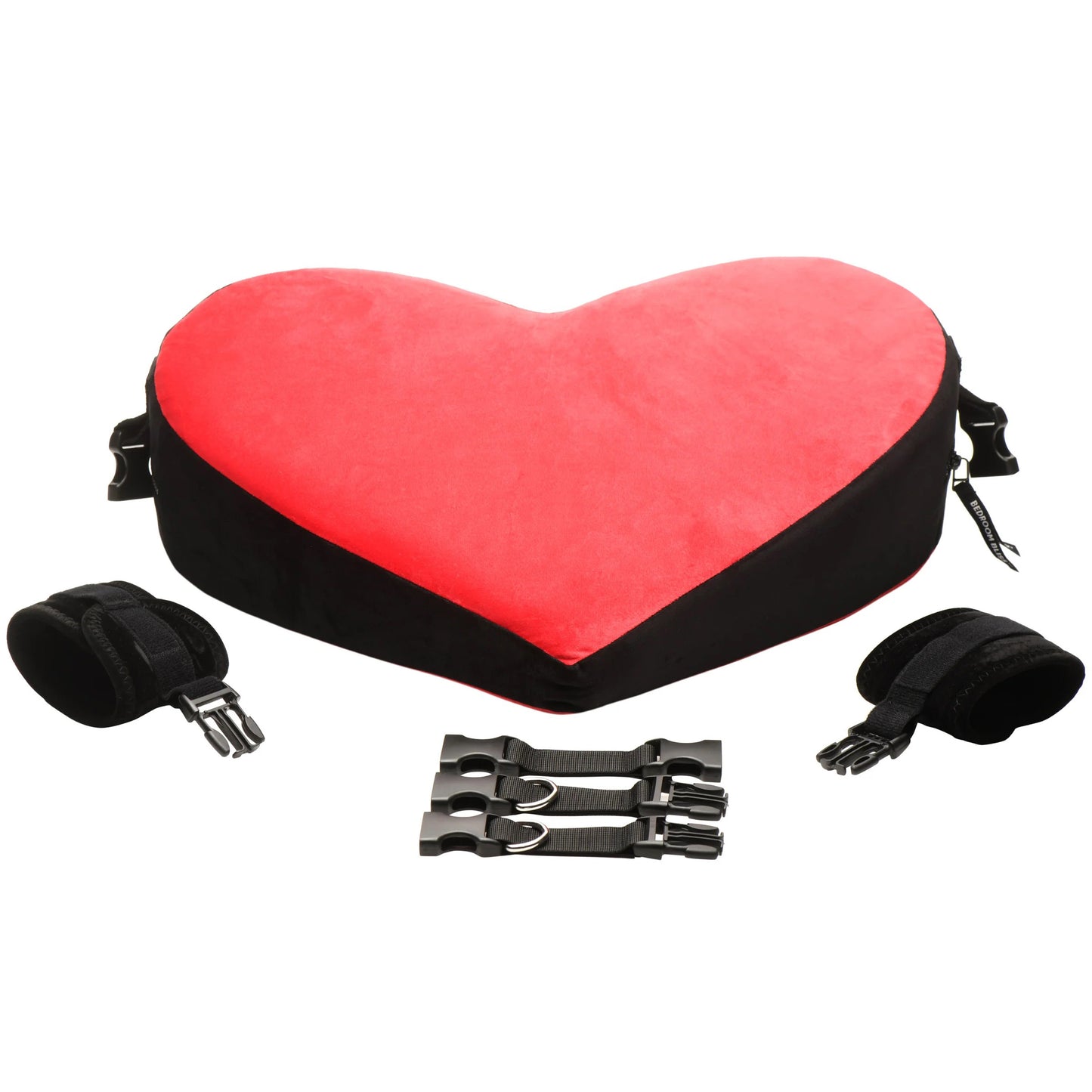 Bondage Love Pillow - Black/red - Not Very Vanilla