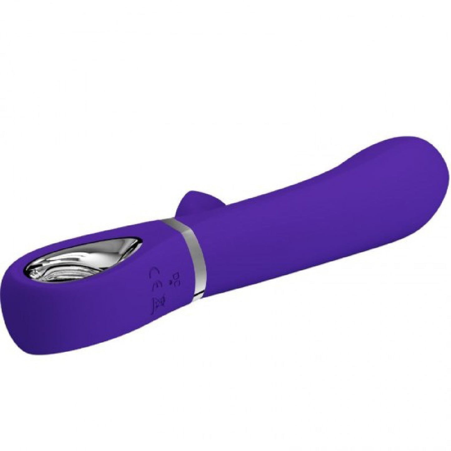 Thomas Super Soft Silicone Rabbit Vibrator -  Purple