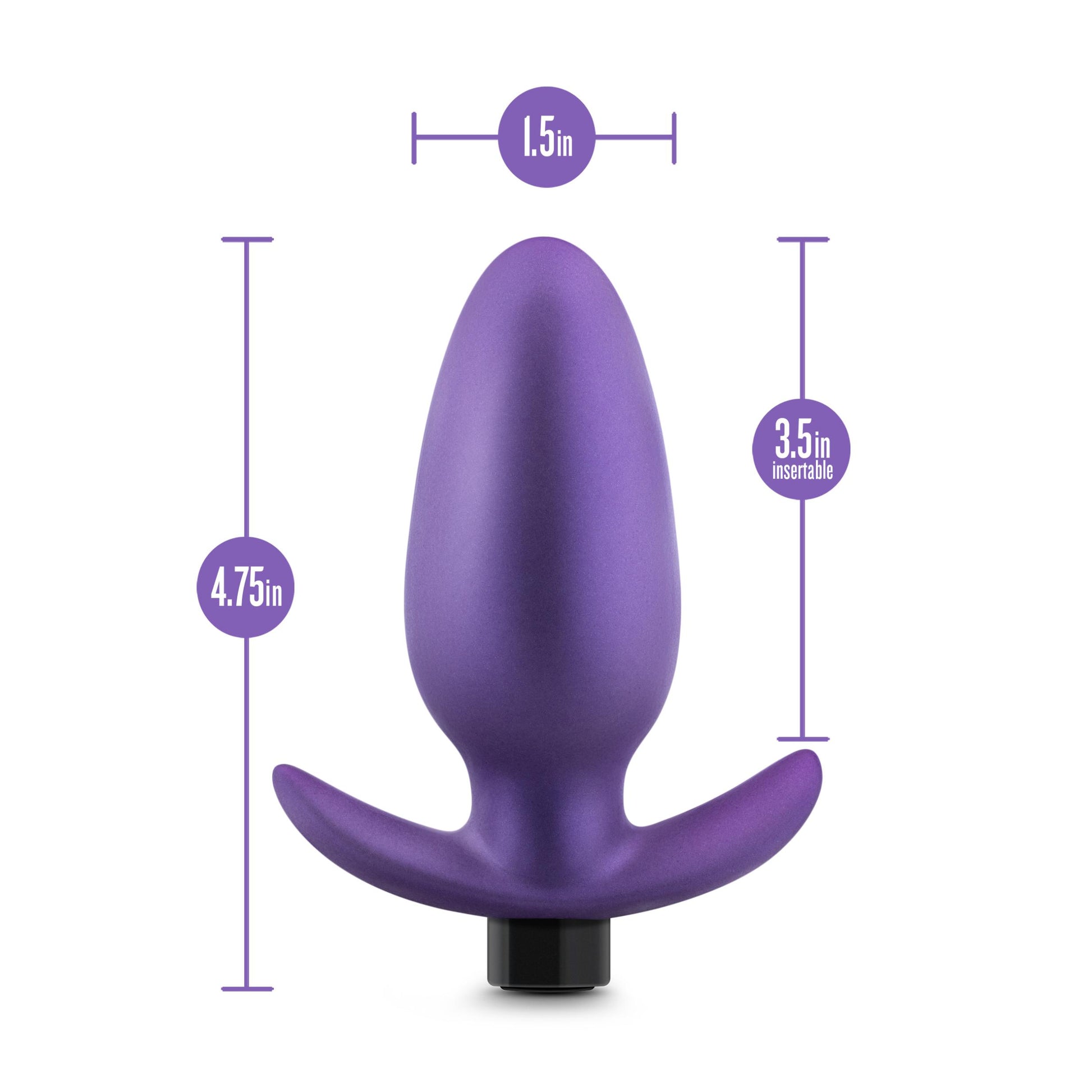 Anal Adventures Matrix - Excelsior Plug - Astro Violet - Not Very Vanilla