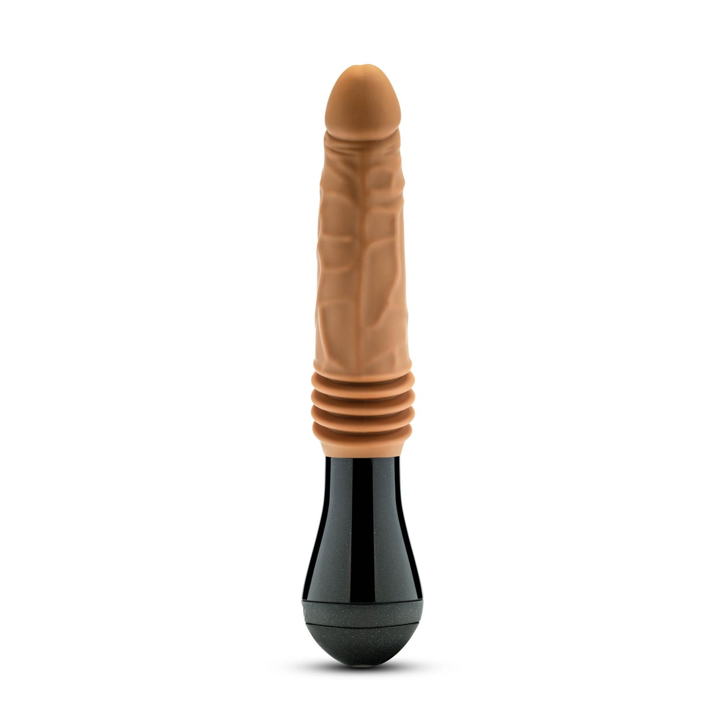 Dr. Skin Silicone - Dr. Arthur - Thrusting Gyrating Vibrating Dildo - Tan - Not Very Vanilla