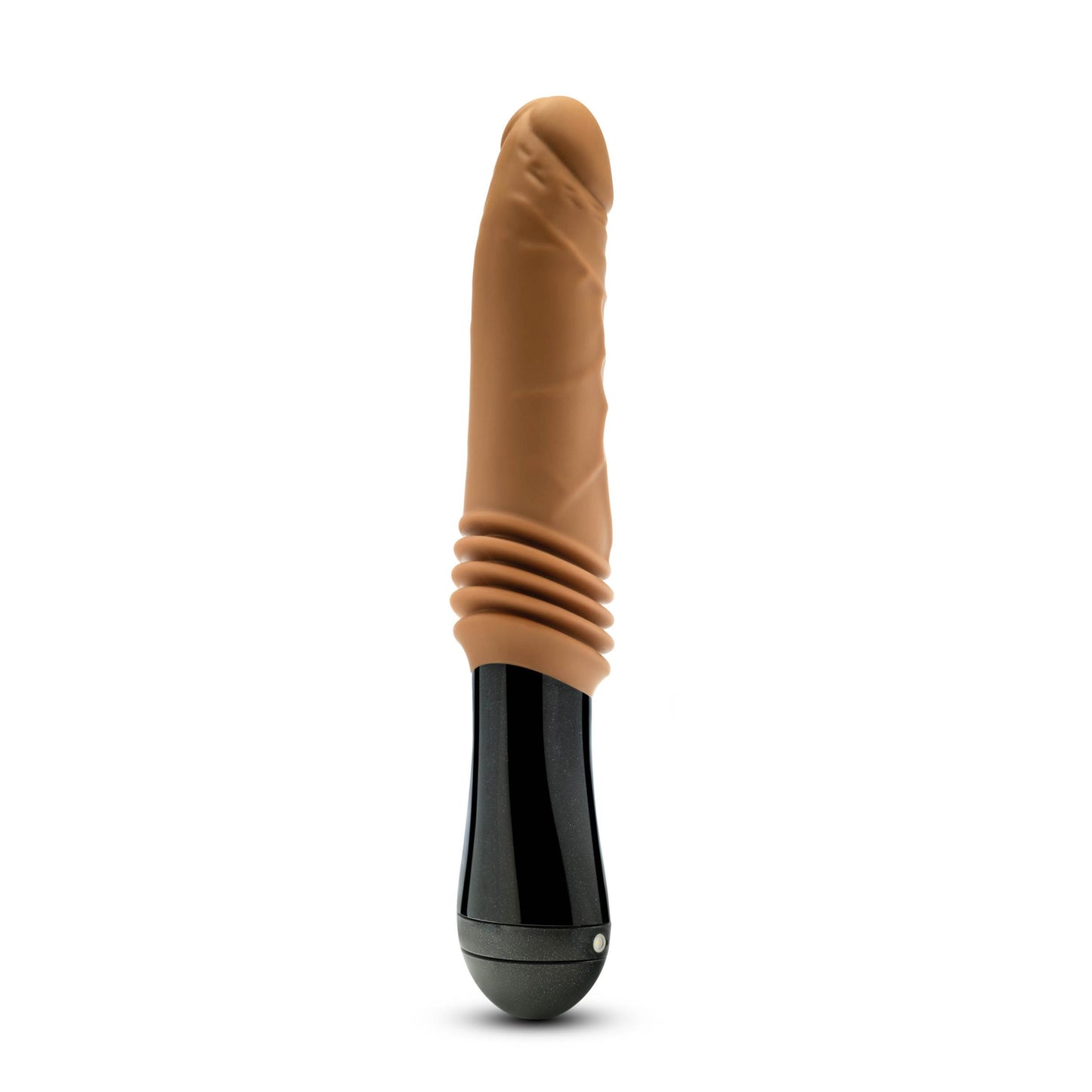 Dr. Skin Silicone - Dr. Arthur - Thrusting Gyrating Vibrating Dildo - Tan - Not Very Vanilla