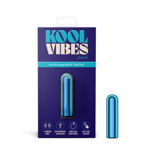 Kool Vibes - Rechargeable Mini Bullet - Blueberry - Not Very Vanilla