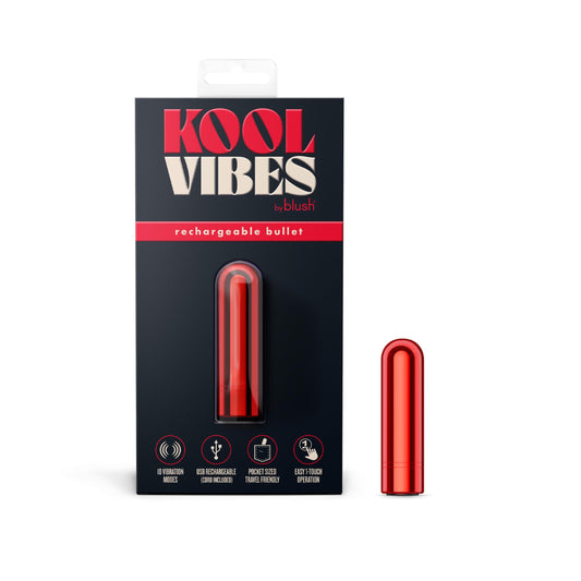 Kool Vibes - Rechargeable Mini Bullet - Cherry - Not Very Vanilla