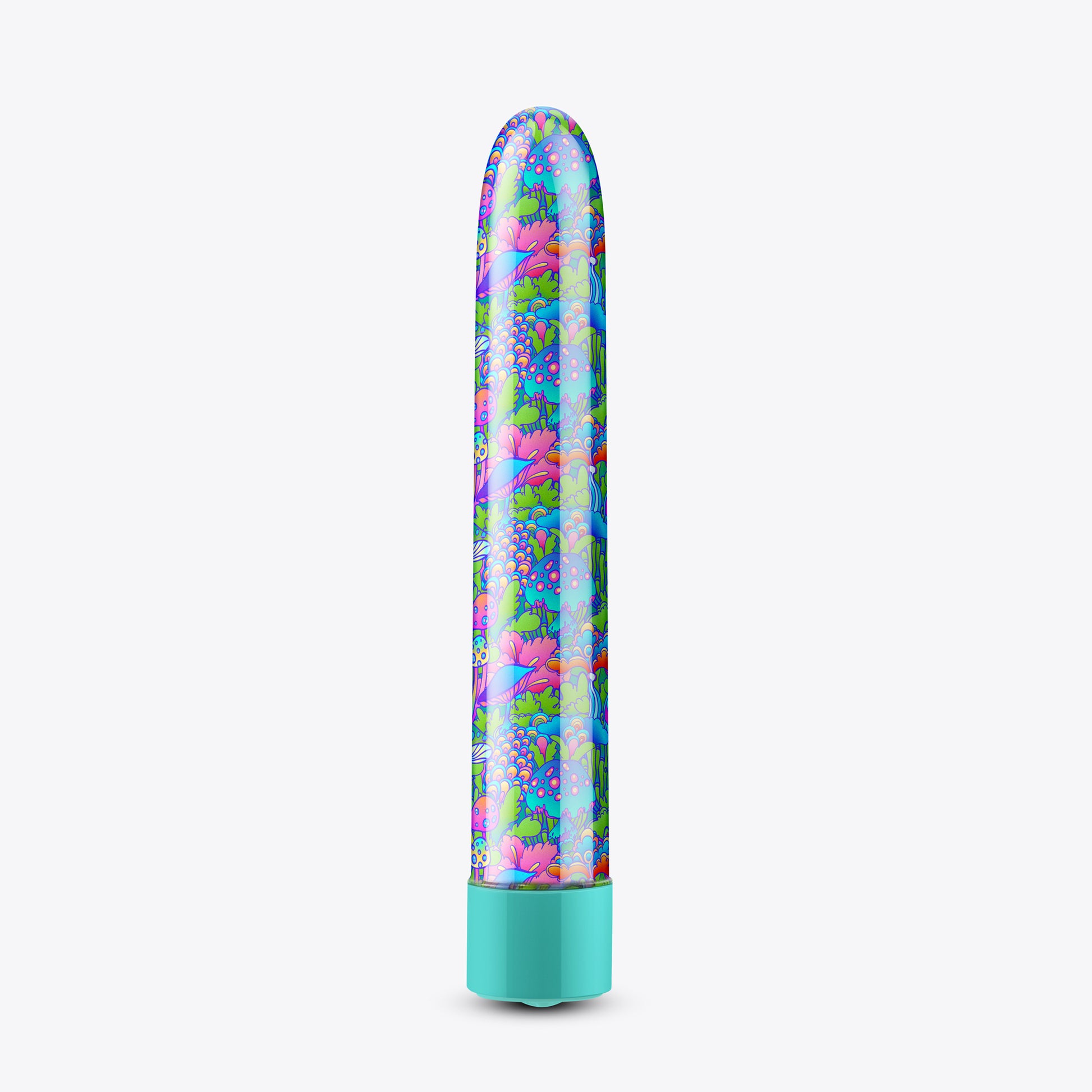 Limited Addiction - Utopia - 7 Inch Rechargeable Vibe - Aqua - Not Very Vanilla