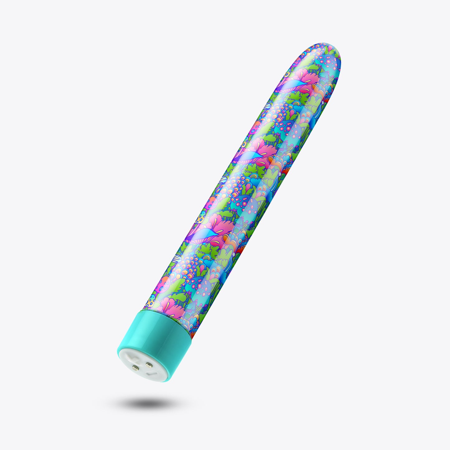 Limited Addiction - Utopia - 7 Inch Rechargeable Vibe - Aqua - Not Very Vanilla