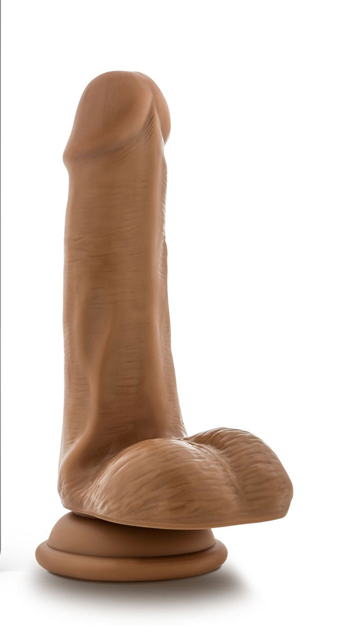 Dr. Skin - Dr. Jeffrey - 6.5 Inch Dildo With Balls - Tan - Not Very Vanilla