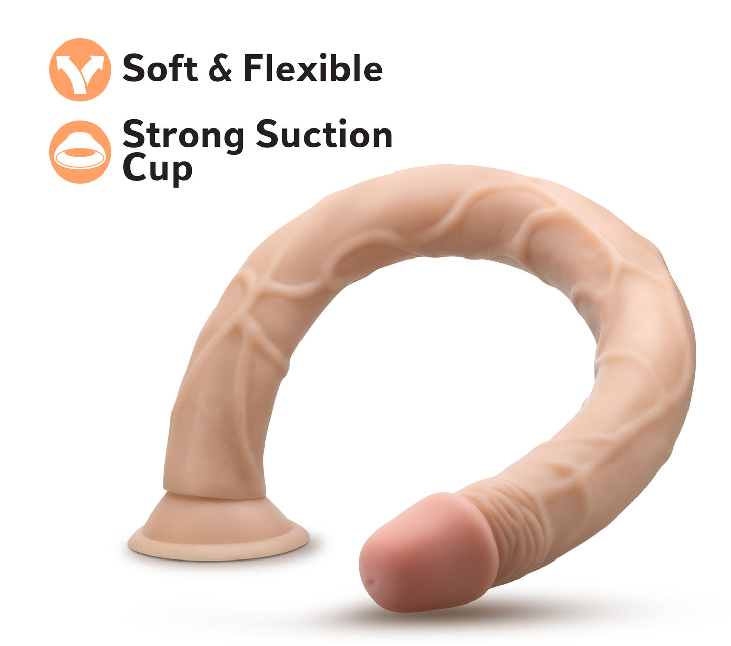 Dr. Skin - 19 Inch Dildo - Beige - Not Very Vanilla