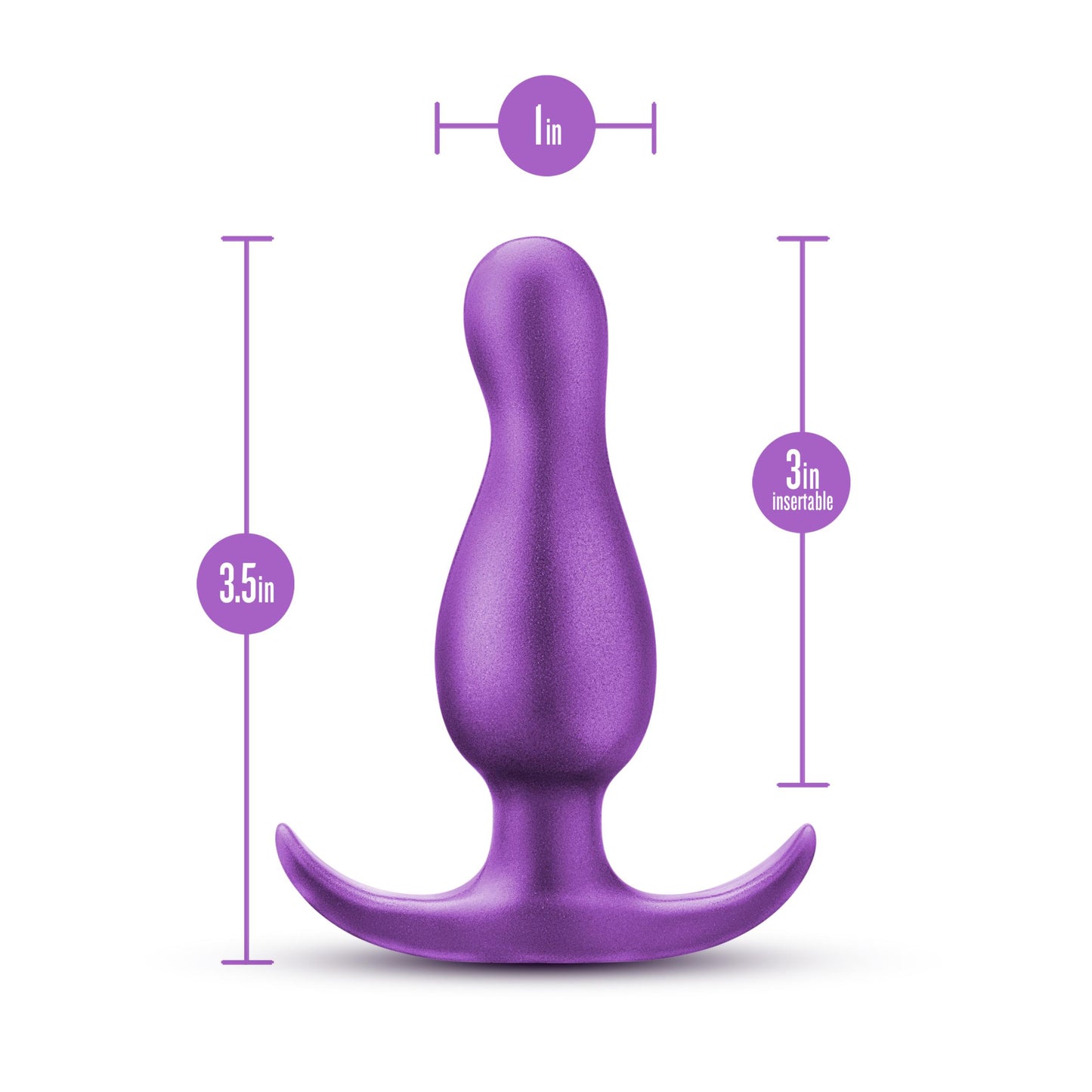 Anal Adventures Matrix - Quantum Plug - Galactic Purple - Not Very Vanilla