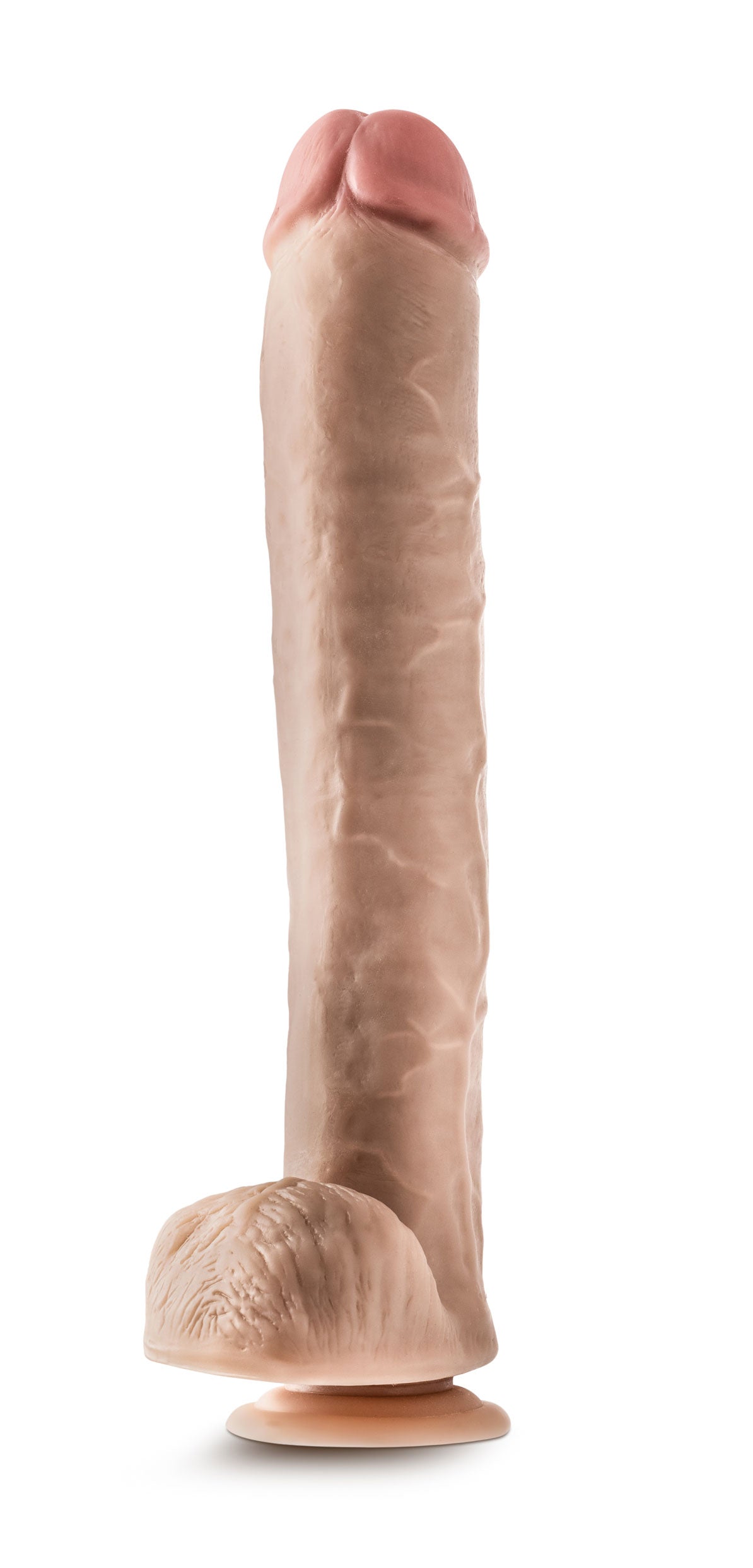 Dr. Skin - Dr. Michael - 14 Inch Dildo With Balls - Beige - Not Very Vanilla