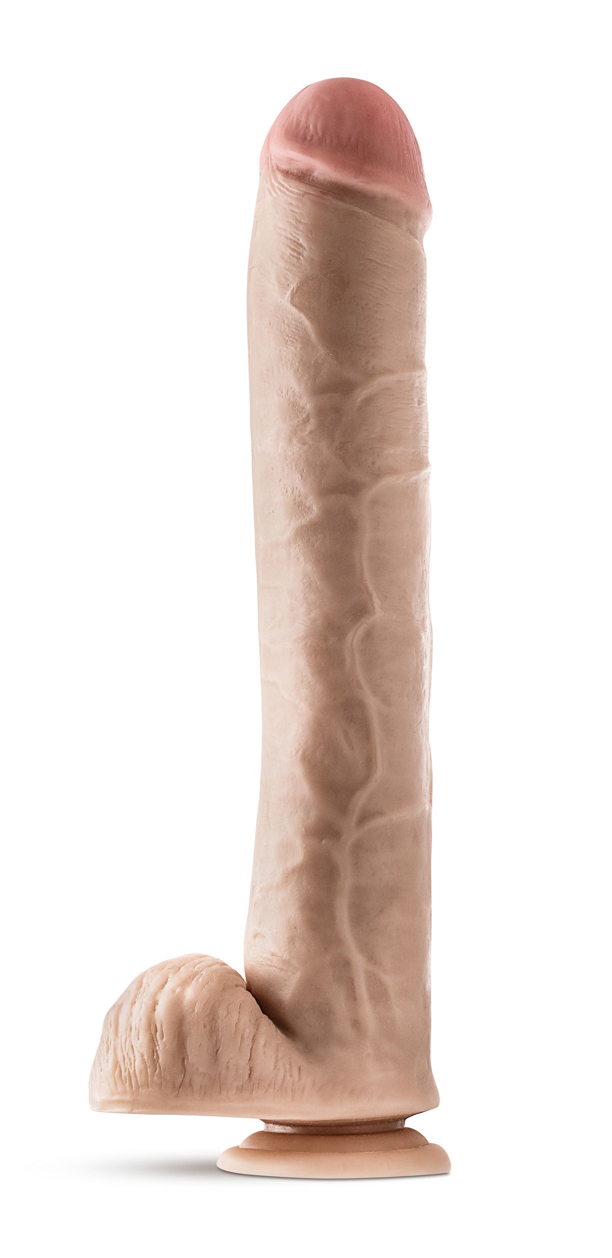 Dr. Skin - Dr. Michael - 14 Inch Dildo With Balls - Beige - Not Very Vanilla