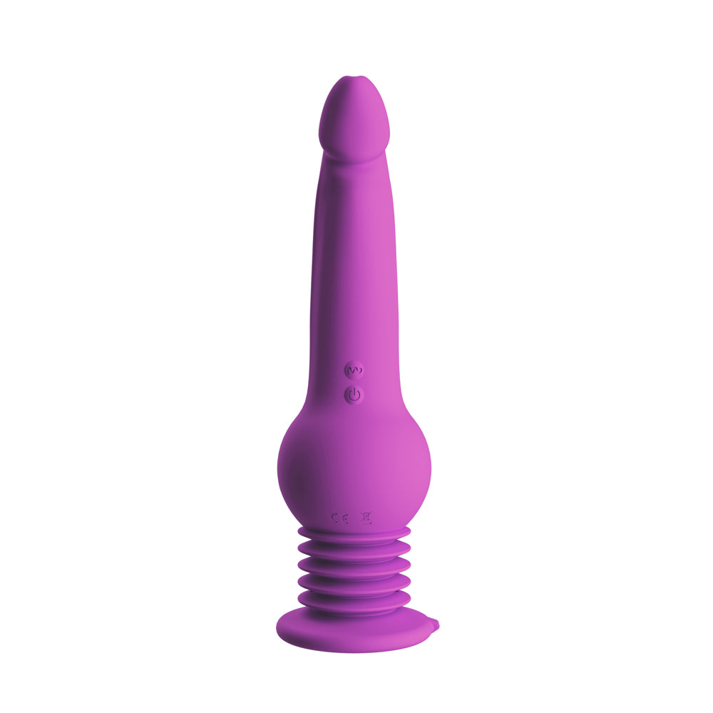 Impressions - New York - Gyro-Quake Dildo - Purple - Not Very Vanilla