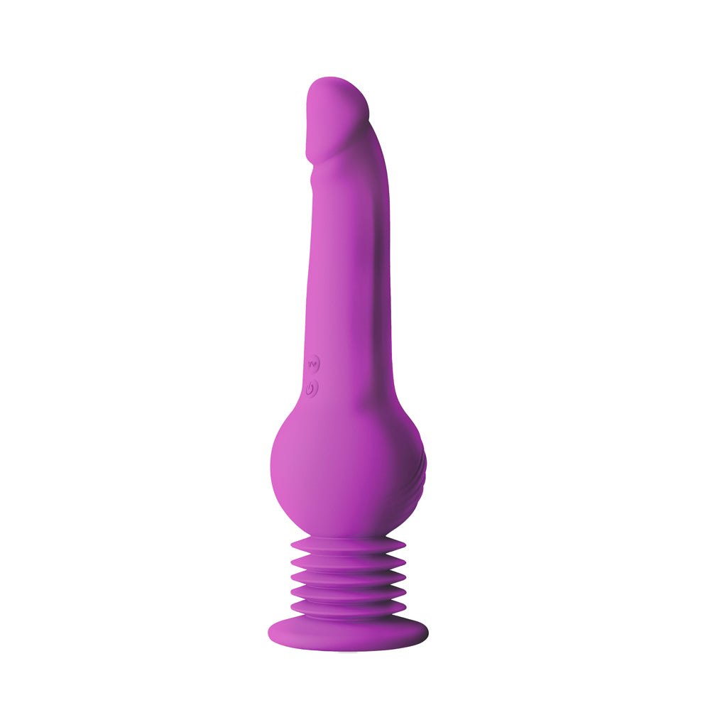 Impressions - New York - Gyro-Quake Dildo - Purple - Not Very Vanilla