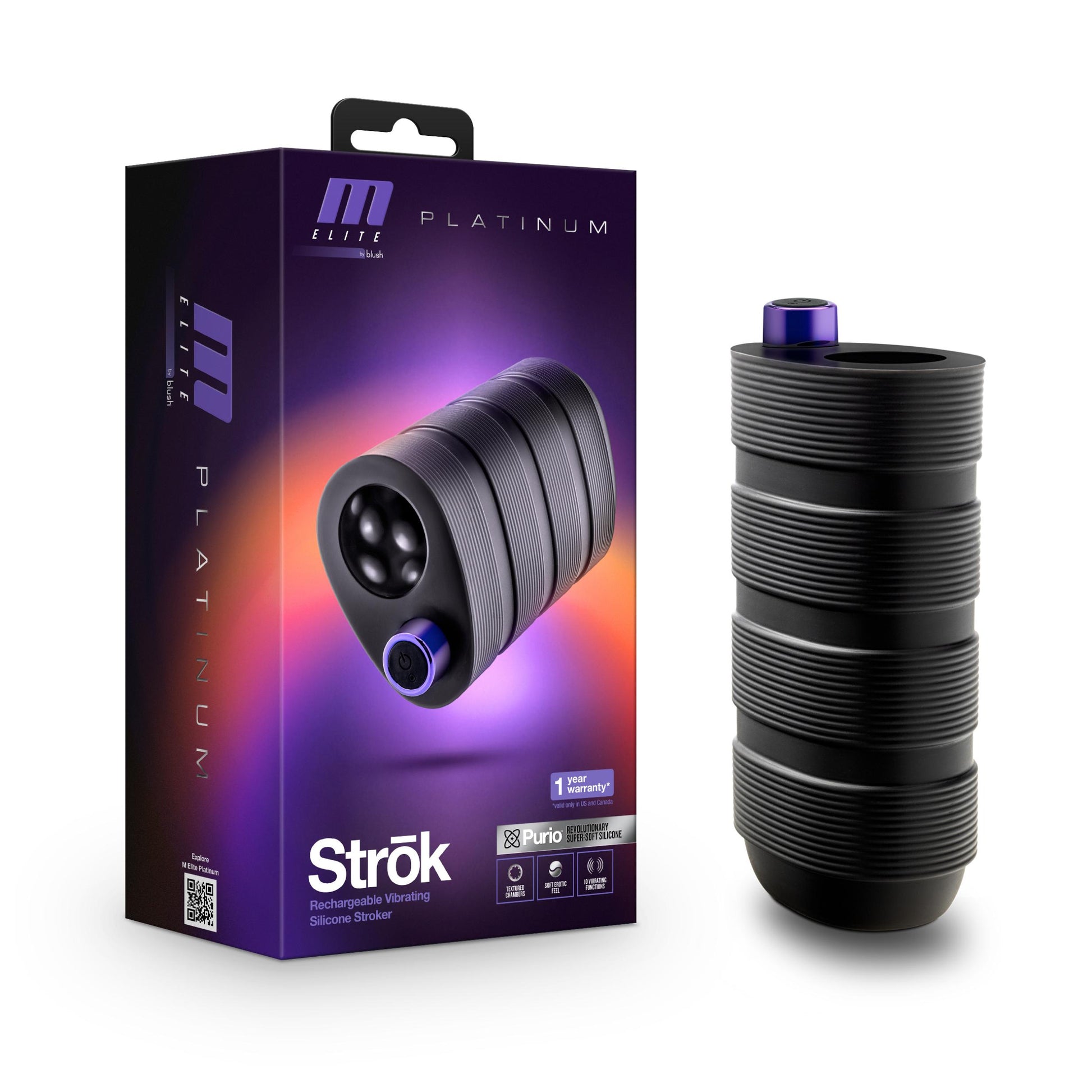 M Elite Platinum - Strok - Black - Not Very Vanilla