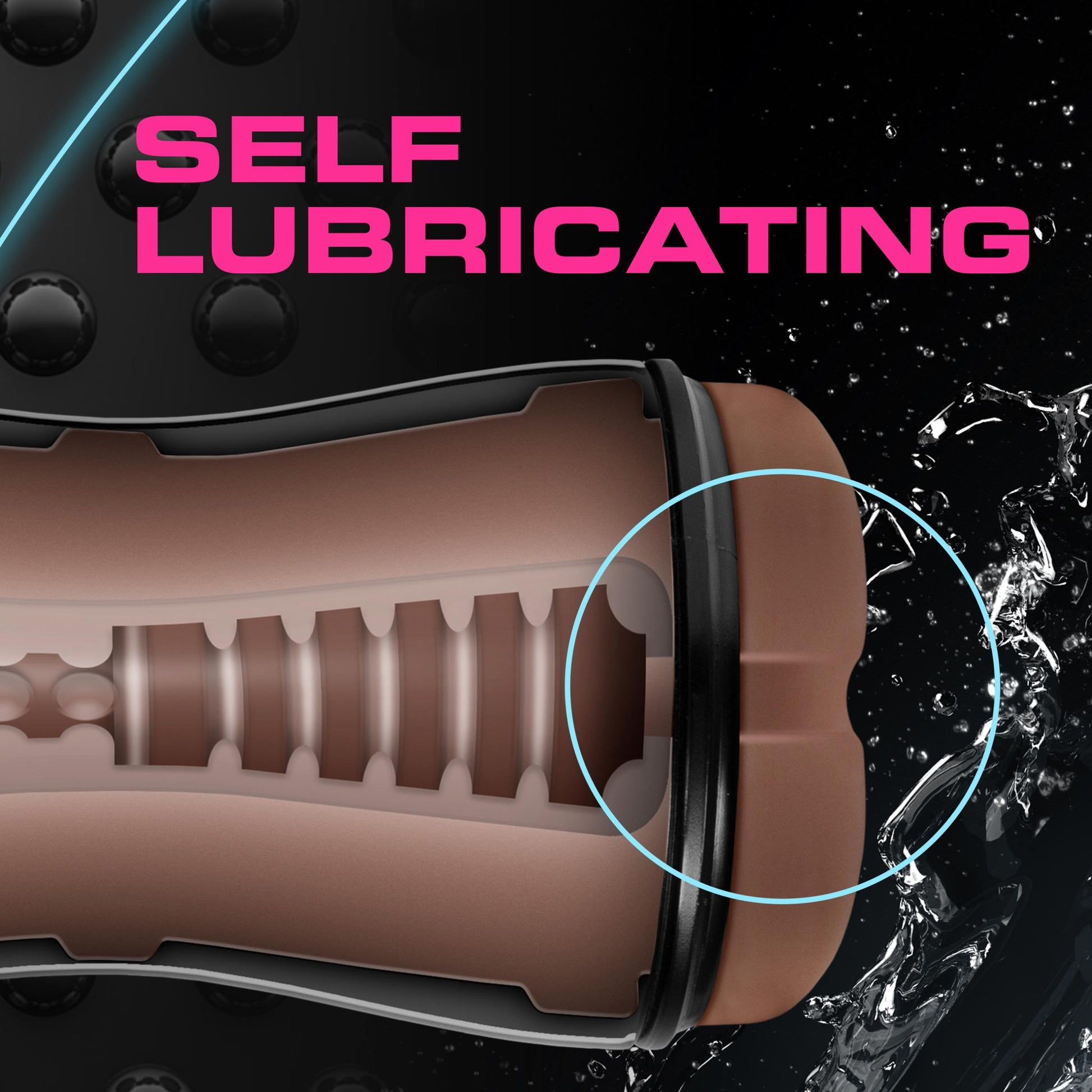 Loverboy - the Dj - Self Lubricating Stroker - Brown - Not Very Vanilla