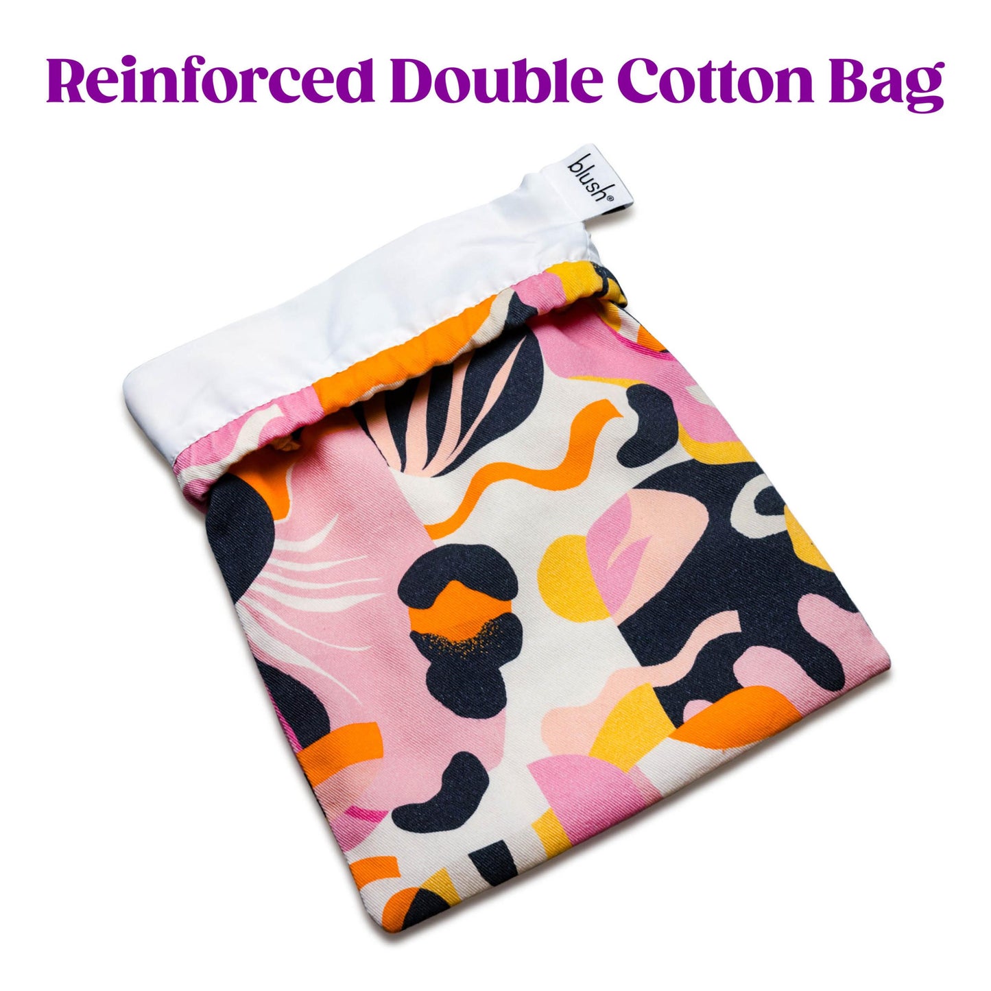 The Collection - Burst - Cotton Toy Bag - Not Very Vanilla