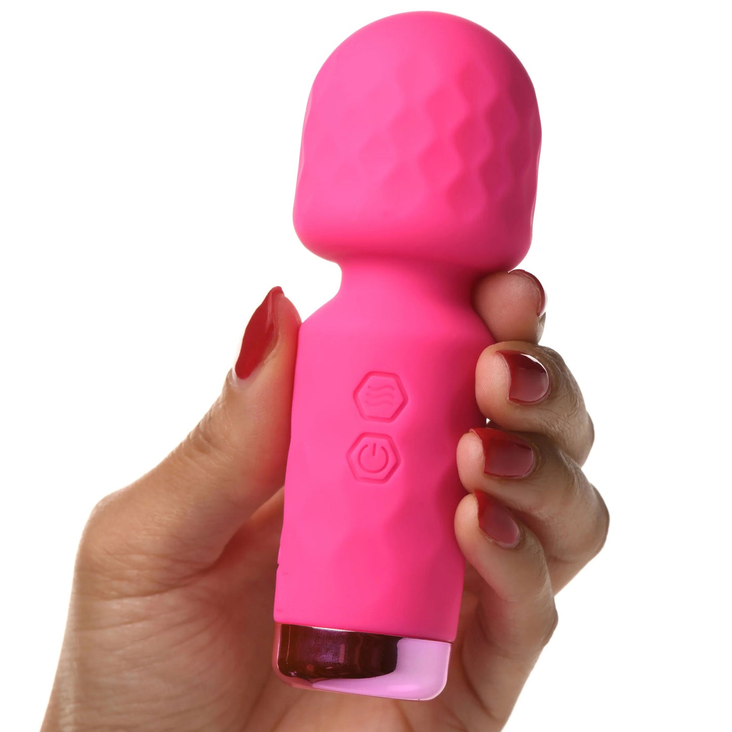 10x Mini Silicone Wand - Pink - Not Very Vanilla