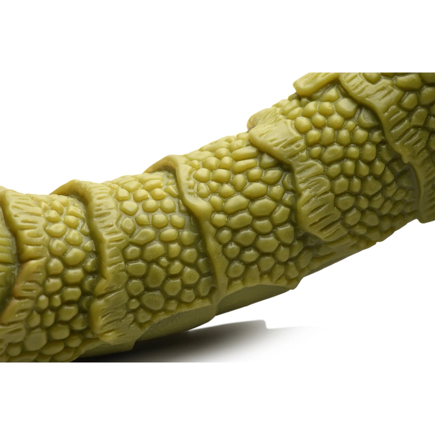 Swamp Monster Green Scaly Silicone Dildo - Not Very Vanilla