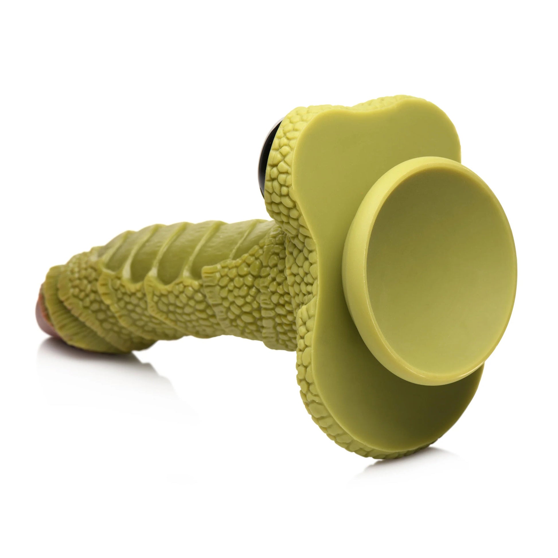 Swamp Monster Green Scaly Silicone Dildo - Not Very Vanilla