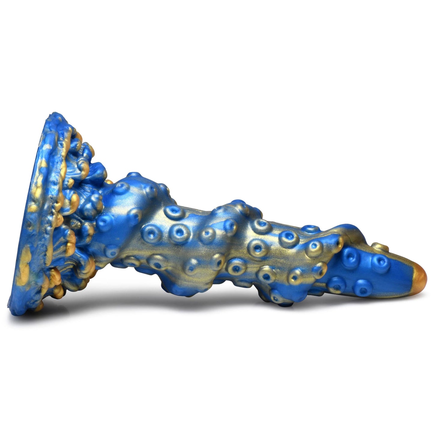 Lord Kraken Tentacled Silicone Dildo - Blue - Not Very Vanilla