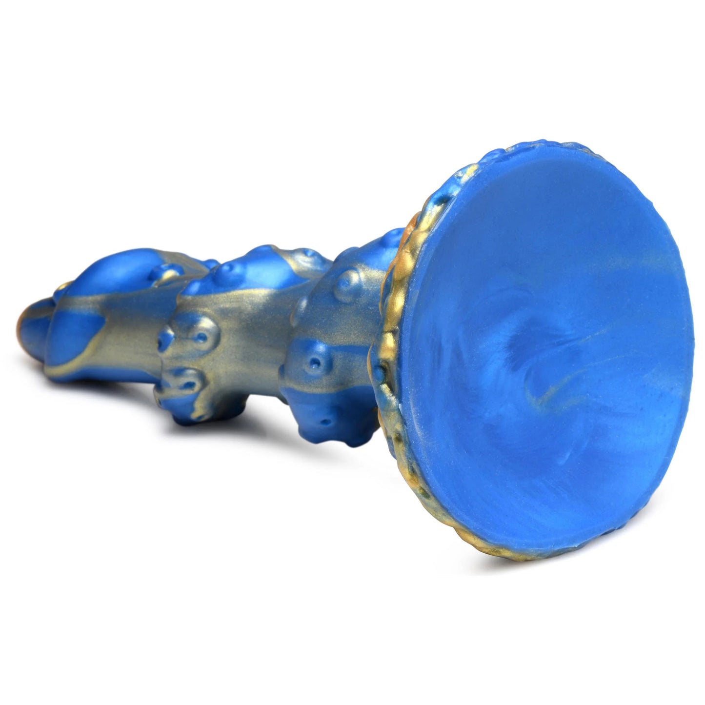 Lord Kraken Tentacled Silicone Dildo - Blue - Not Very Vanilla