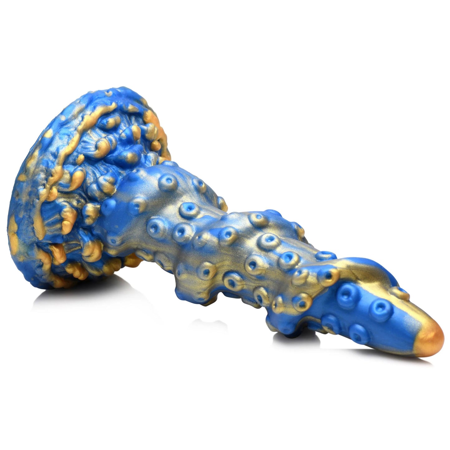 Lord Kraken Tentacled Silicone Dildo - Blue - Not Very Vanilla