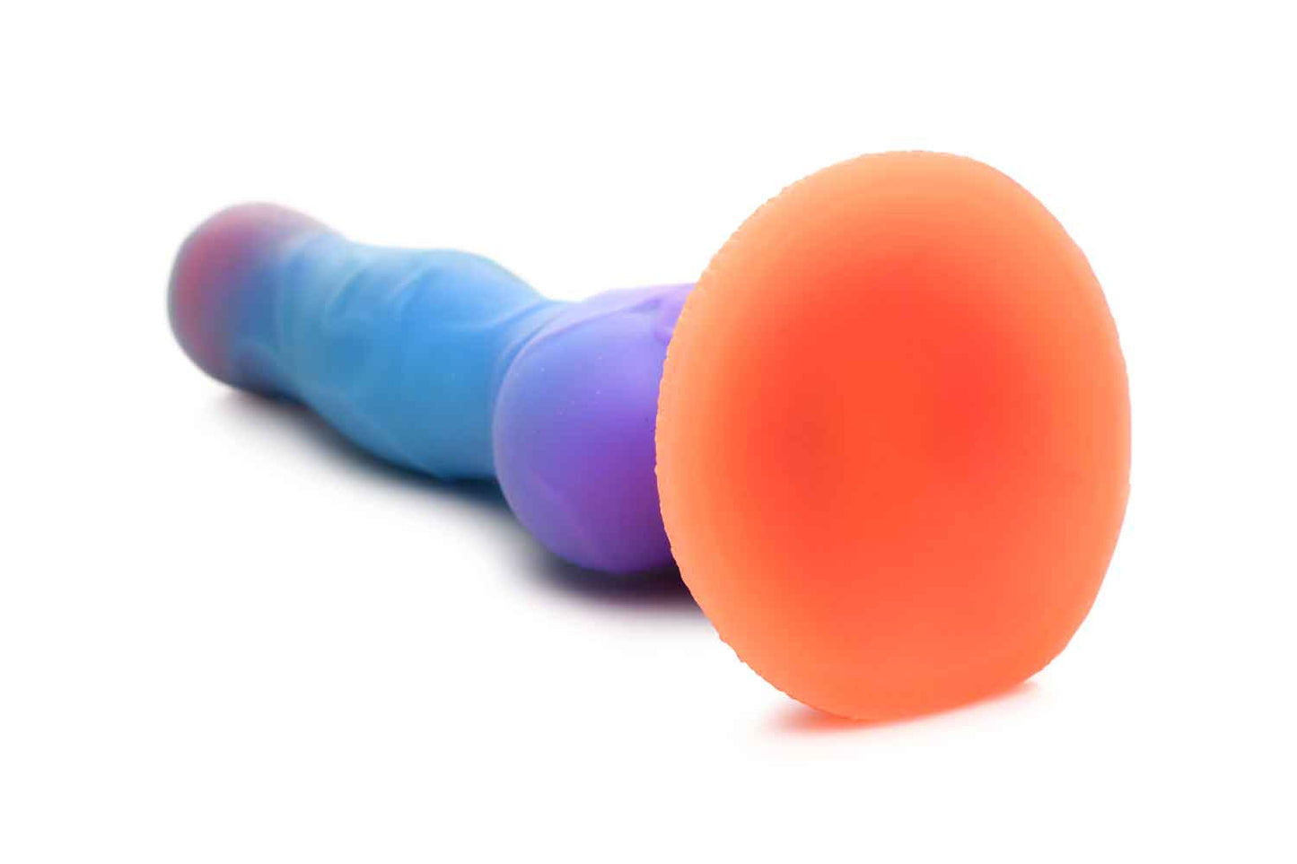 Space Cock Glow-in-the-Dark Silicone Alien Dildo - Not Very Vanilla