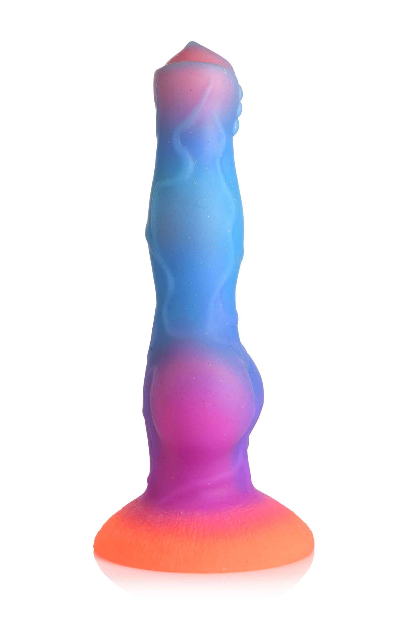 Space Cock Glow-in-the-Dark Silicone Alien Dildo - Not Very Vanilla