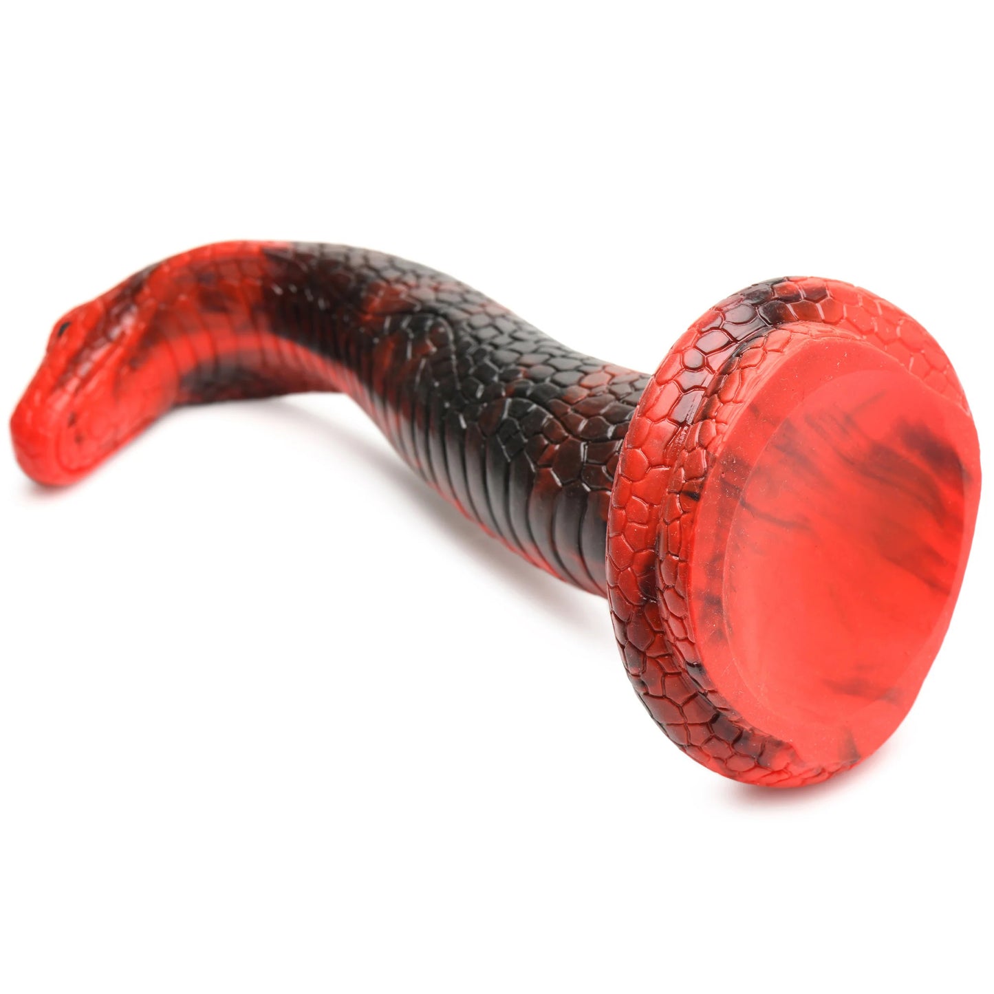 King Cobra King Cobra Silicone Dildo - Red - Not Very Vanilla