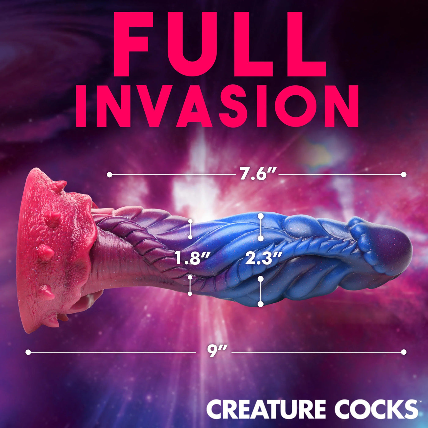 Intruder Alien Silicone Dildo - Not Very Vanilla