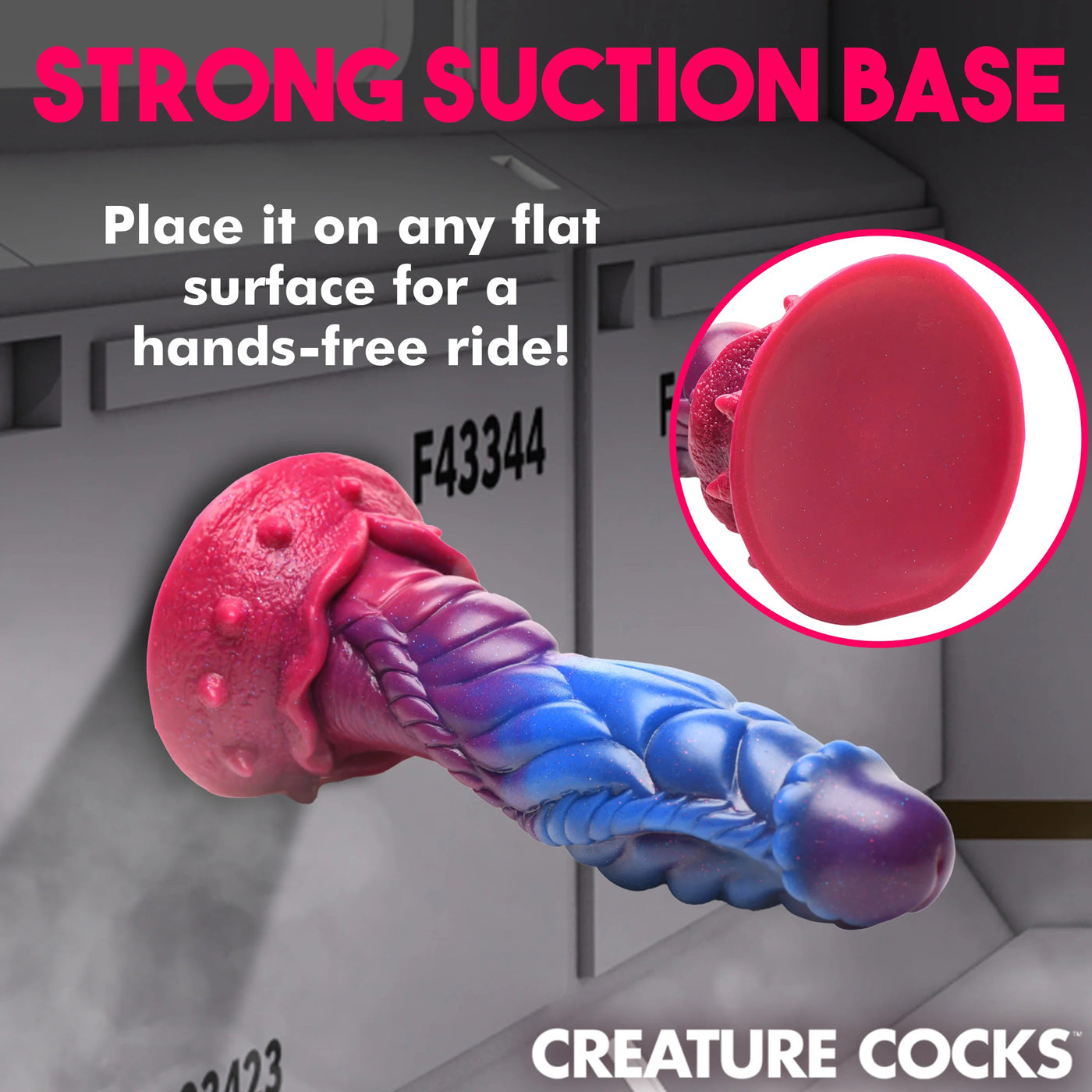 Intruder Alien Silicone Dildo - Not Very Vanilla