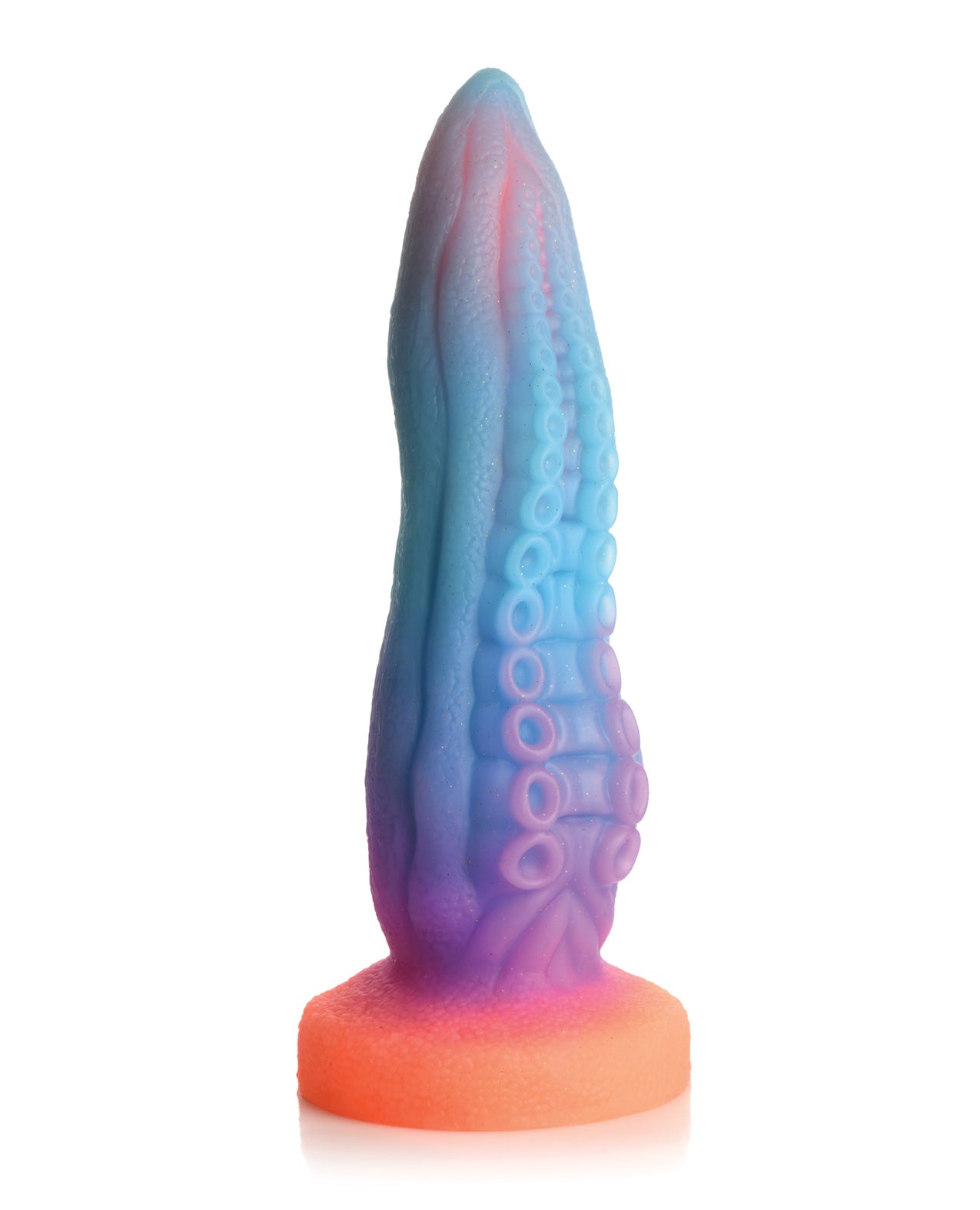 Tenta-Cock Glow-in-the-Dark Silicone Dildo - Not Very Vanilla