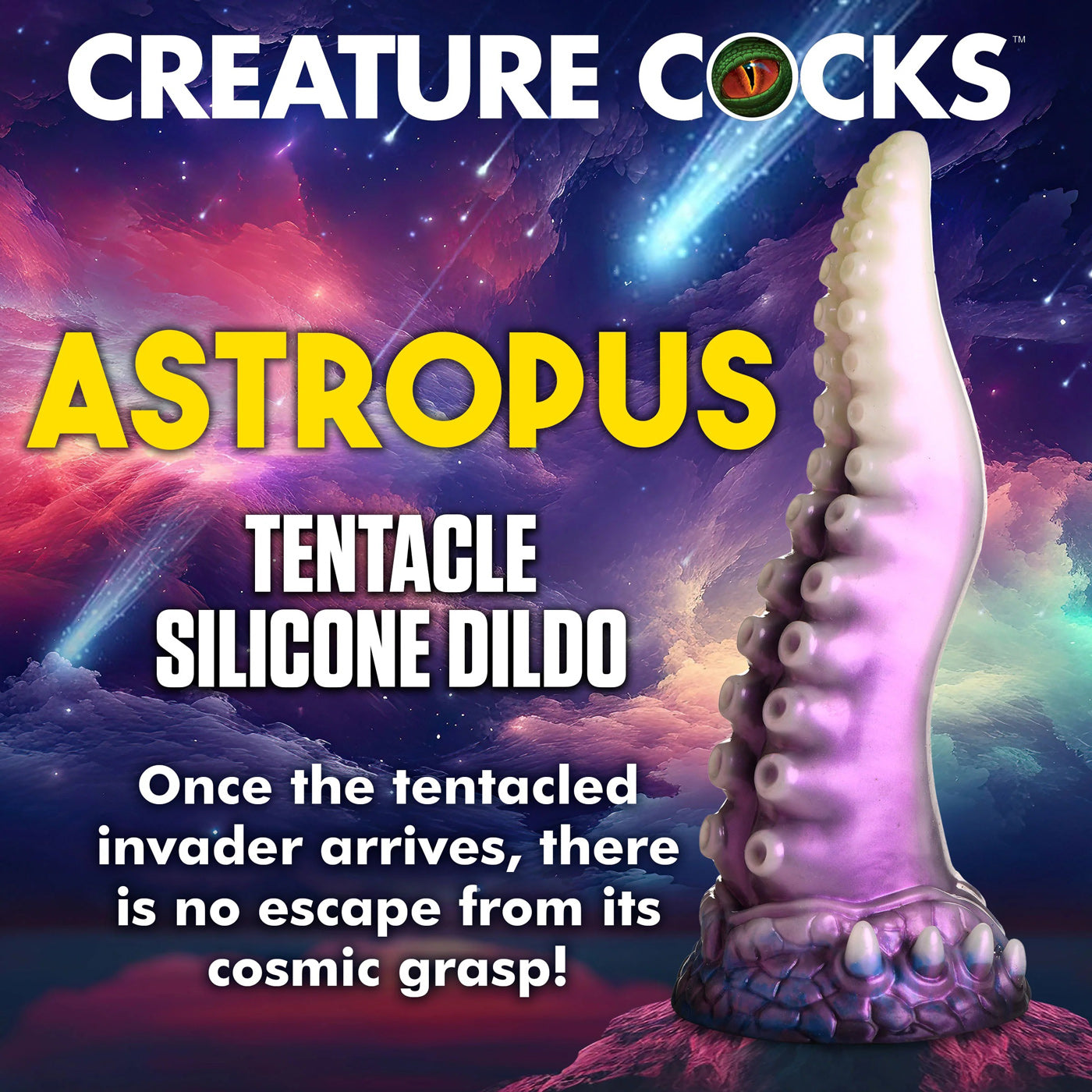 Astropus Tentacle Silicone Dildo - Not Very Vanilla