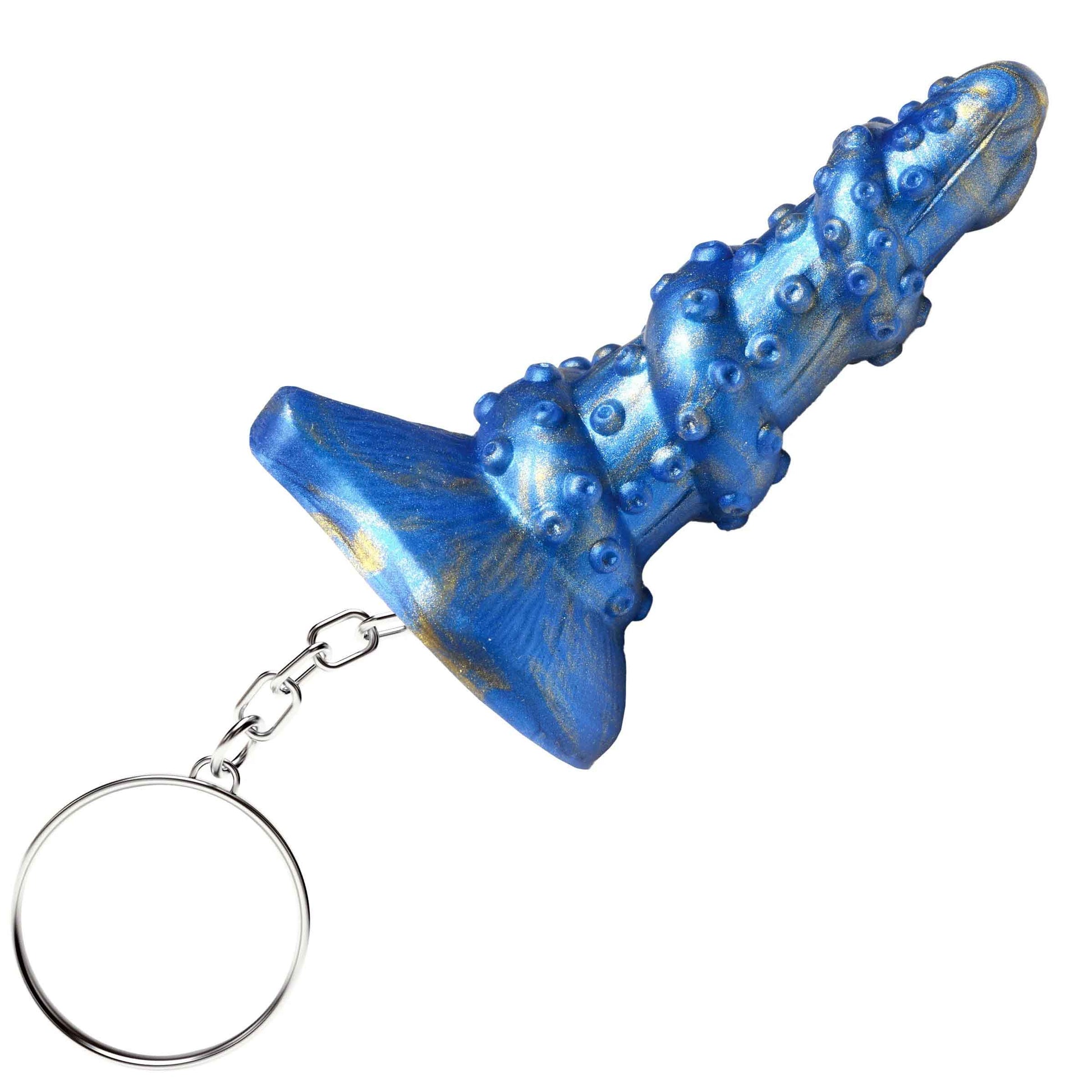 Lord Kraken Keychain - Blue - Not Very Vanilla