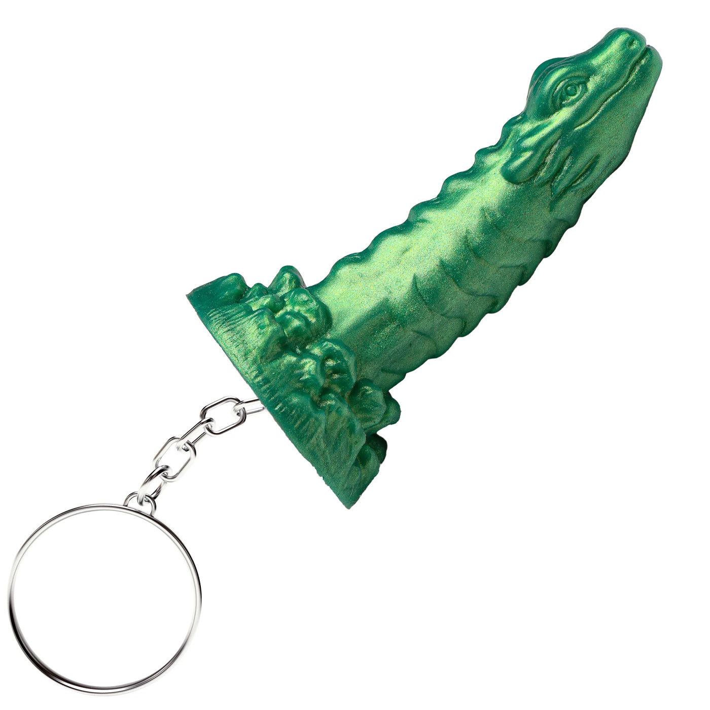 Cockness Monster Keychain - Green - Not Very Vanilla