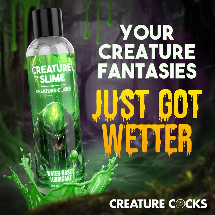 Creature Slime Water Based Lubricant 8oz - Not Very Vanilla