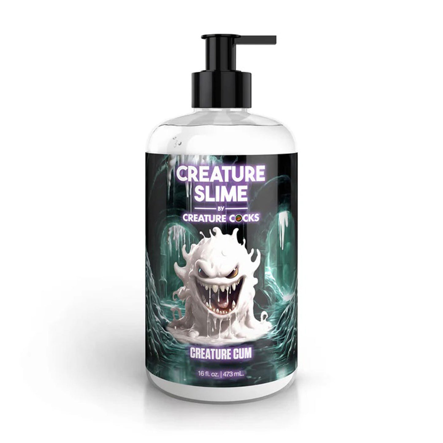 16oz Creature Slime Creature Cum Unscented Jizz - Lubricant - Clear - Not Very Vanilla