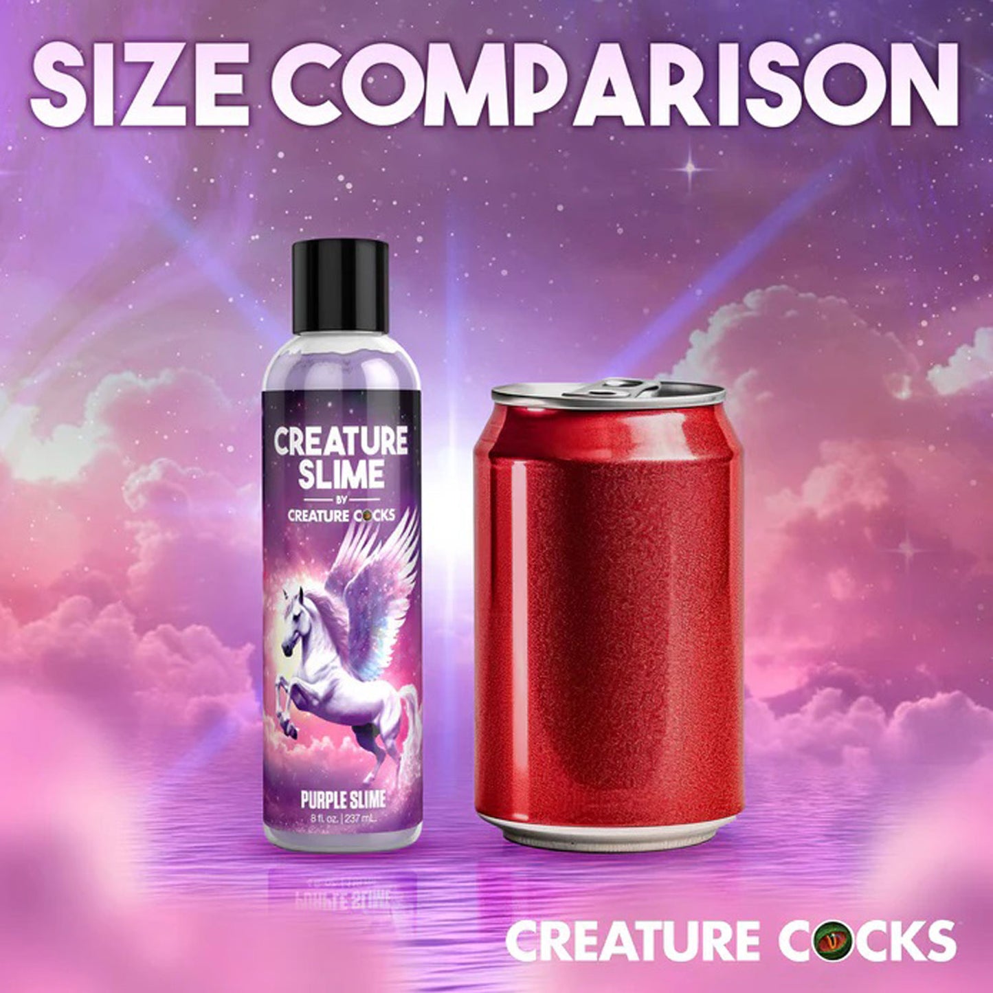 8oz Creature Slime Purple Slime Water-Based - Lubricant - Not Very Vanilla