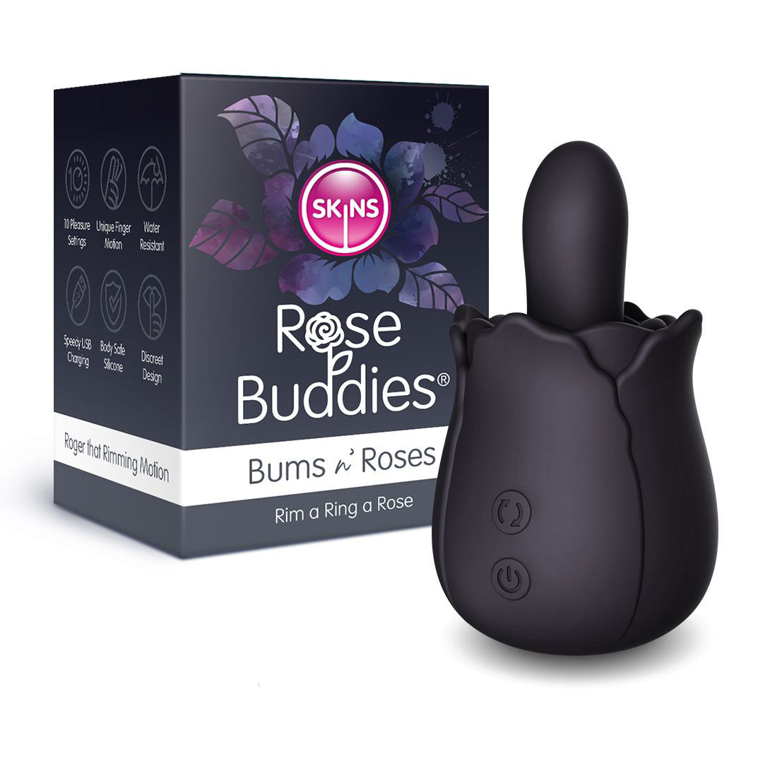 Skins Rose Buddies -the Bums N Rose - Black - Not Very Vanilla